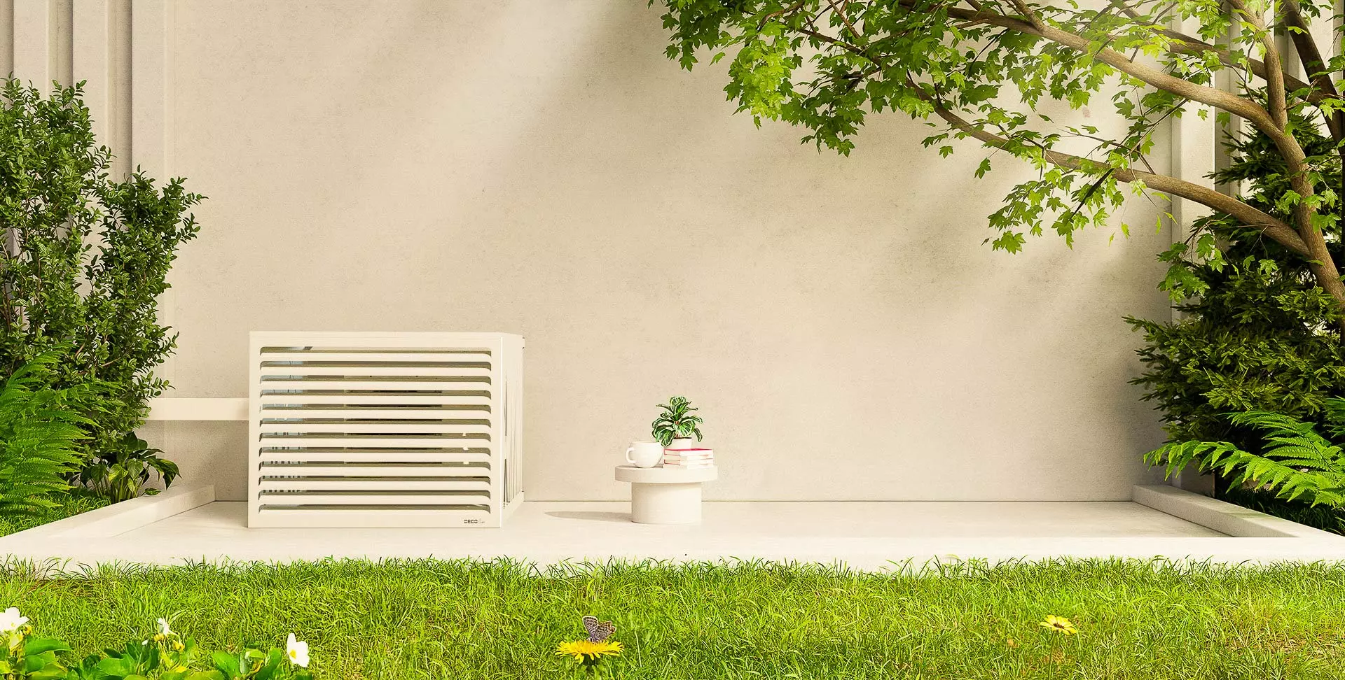 DECOairco Le Cache Climatiseur Extérieur pas cher qui sait faire — free download